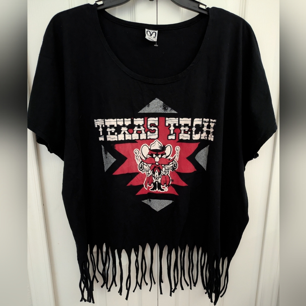Texas Tech Fringe Top